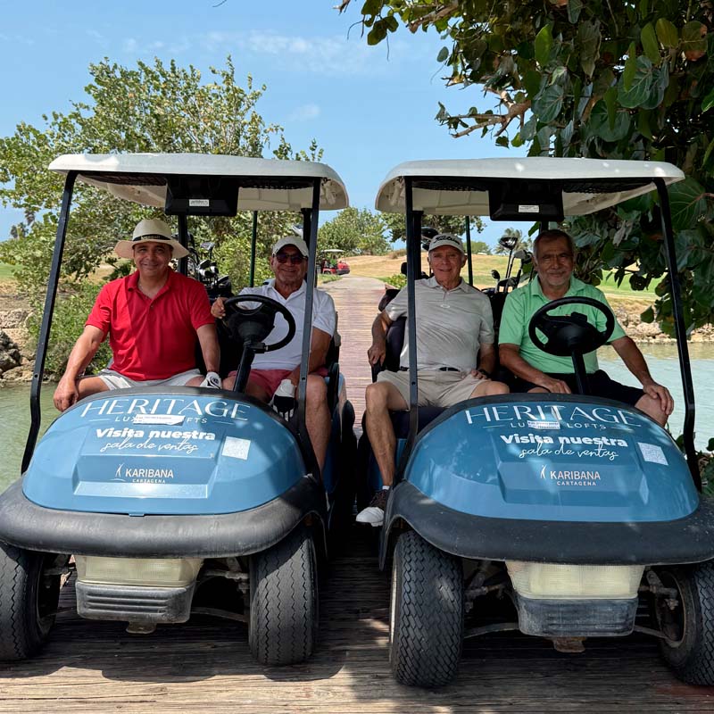 Experiencia compartida — comunidad LugoGolf