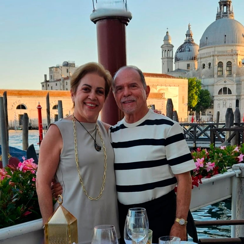 Carlos y María Isabel, pareja LugoGolf de Costa Rica