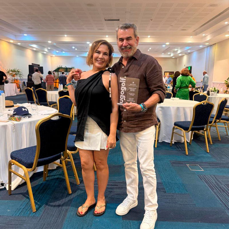 Pierre y Elisa, pareja LugoGolf de Guatemala