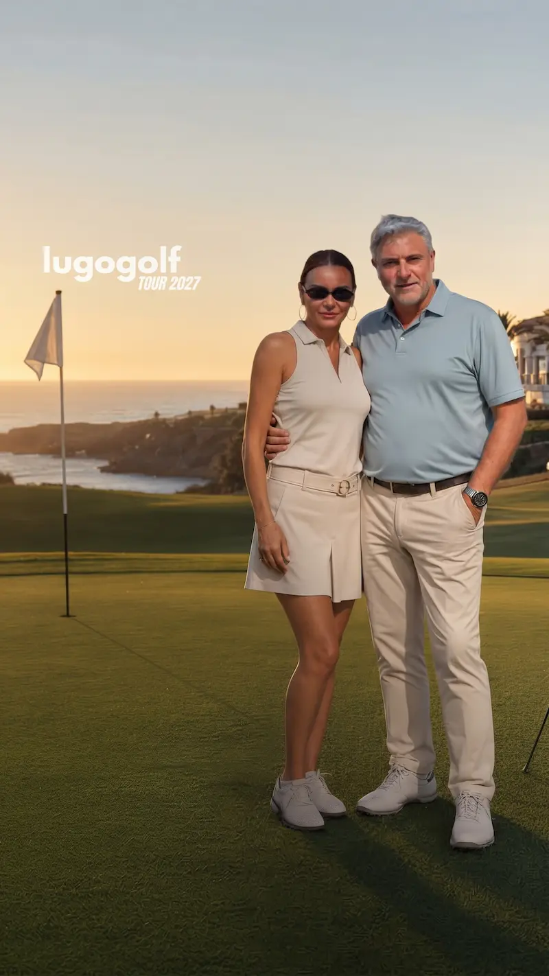 Luis y Paola — anfitriones LugoGolf